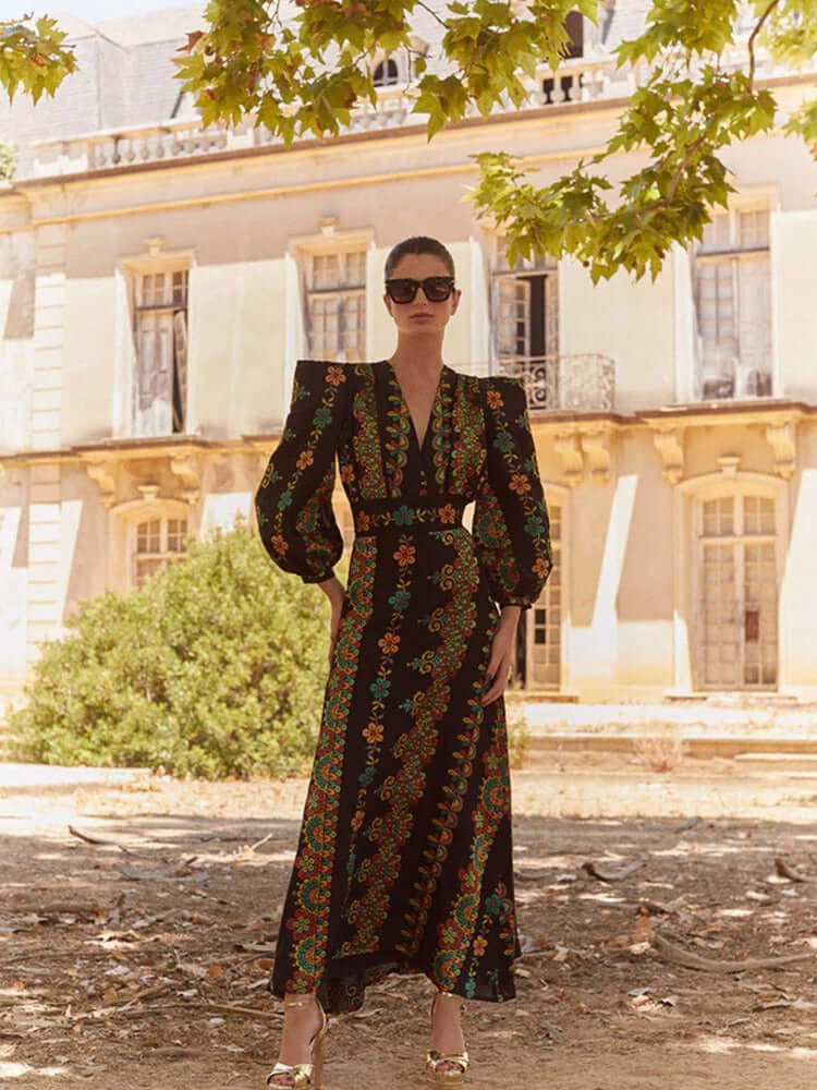 Daelise | Elegant Printed patchwork set