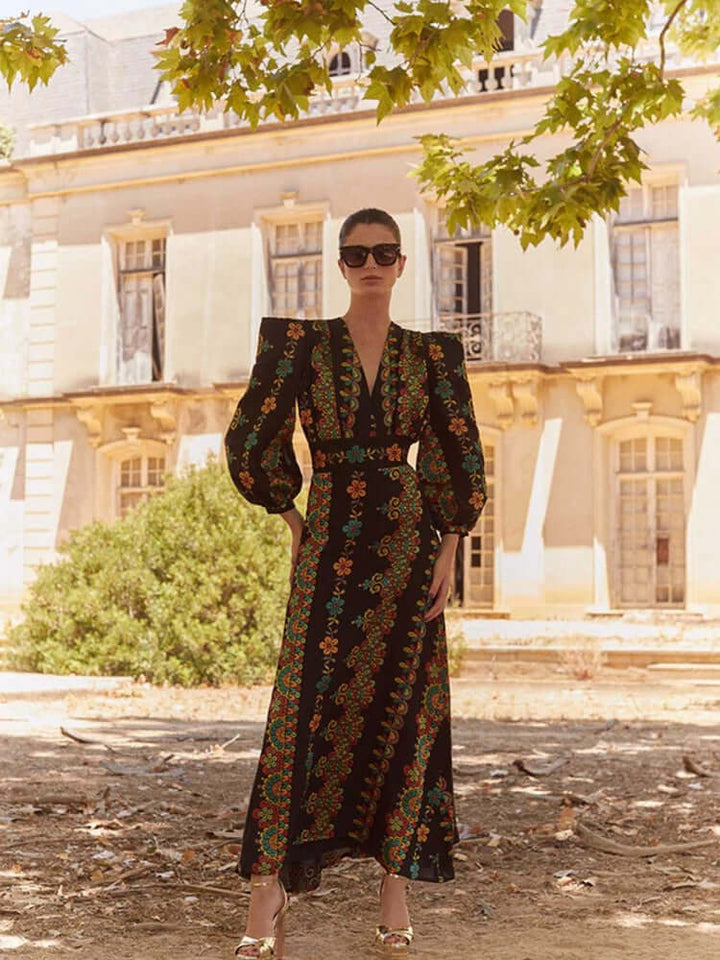 Daelise | Elegant Printed patchwork set