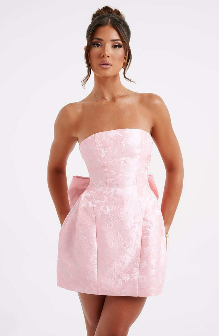 ELENORA MINI DRESS - BLUSH