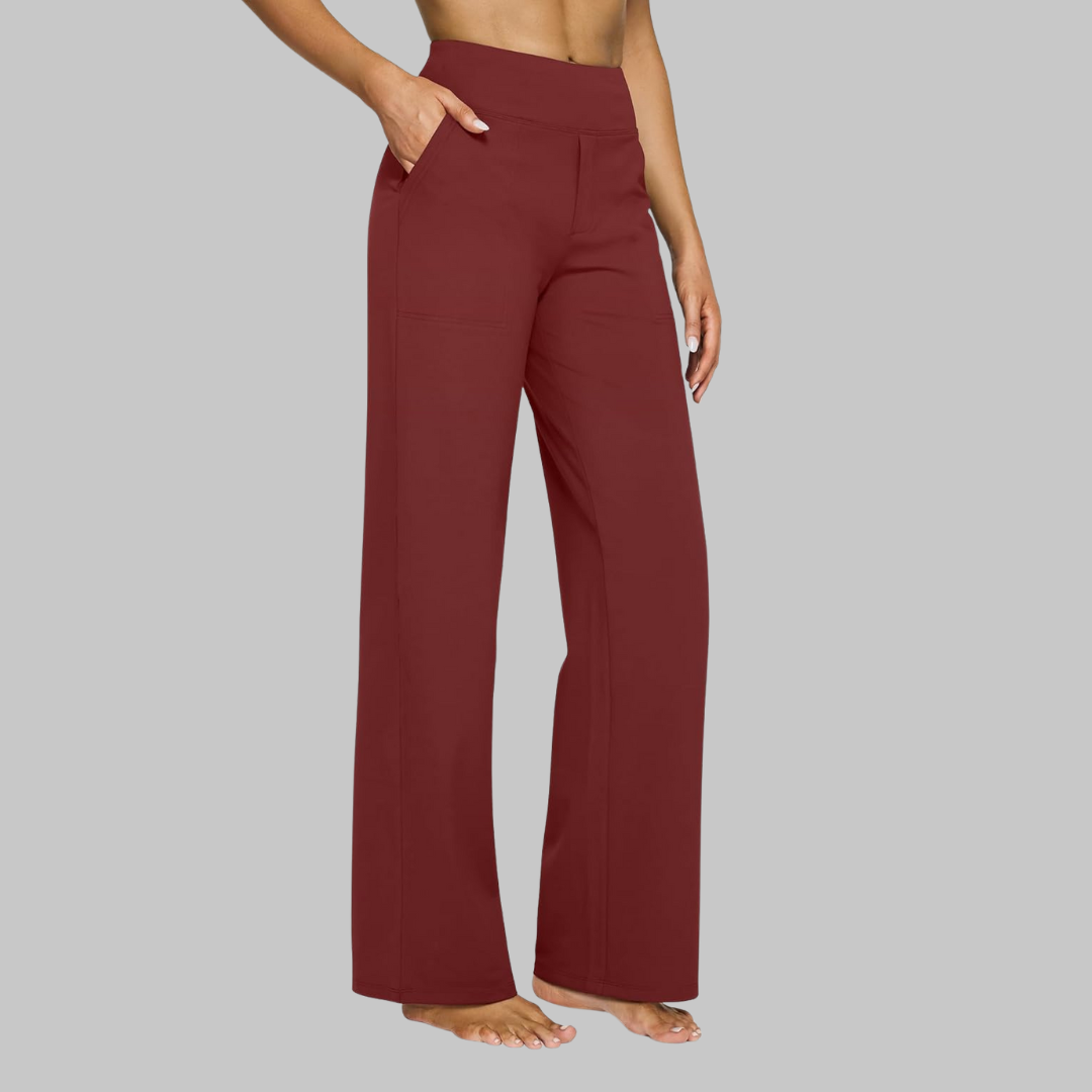 MARIVELLE ELEGANT JERSEY TROUSERS