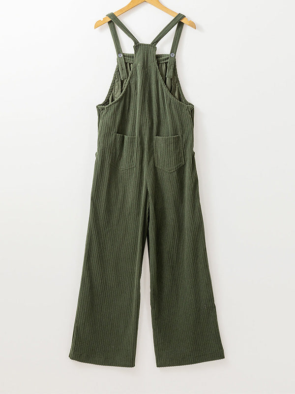 LIORA LOOSE CORD OVERALLS