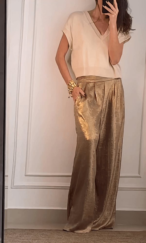 Maelin | Elegant Top and Pants Set