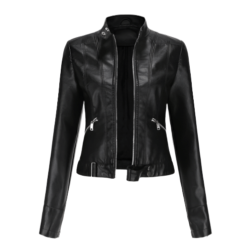 Elegant leather jacket
