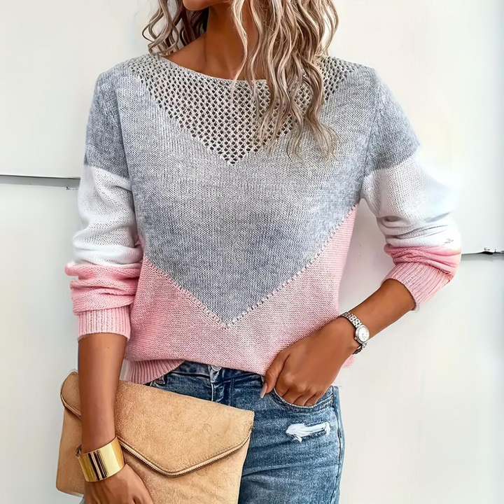 Lily | Stylish Pink Jumper