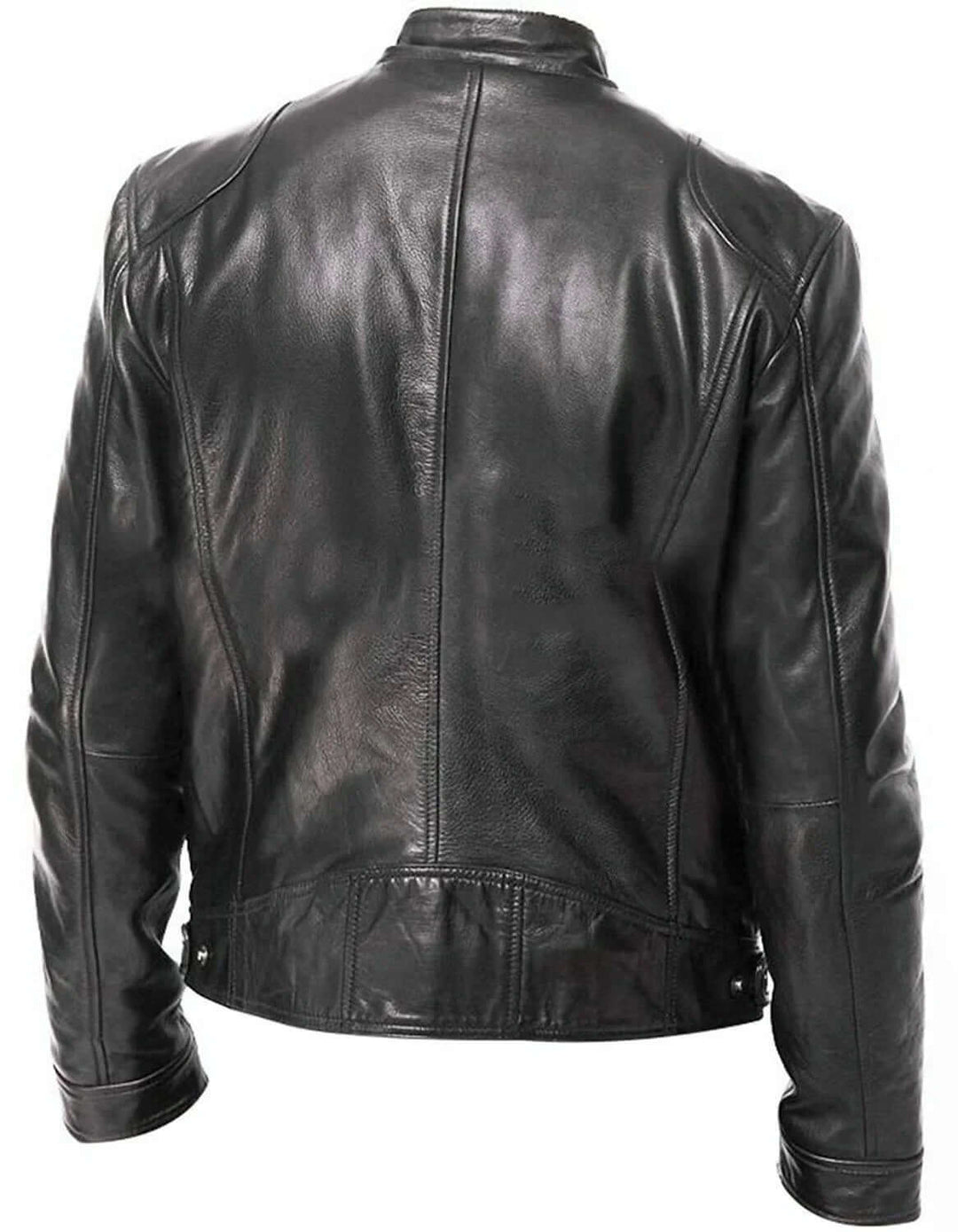 Fashion Men's Vegan Leather Jacket