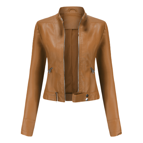 Elegant leather jacket