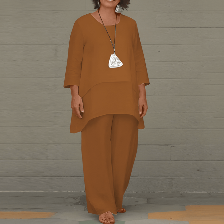 Luxurious two-piece ladies' set