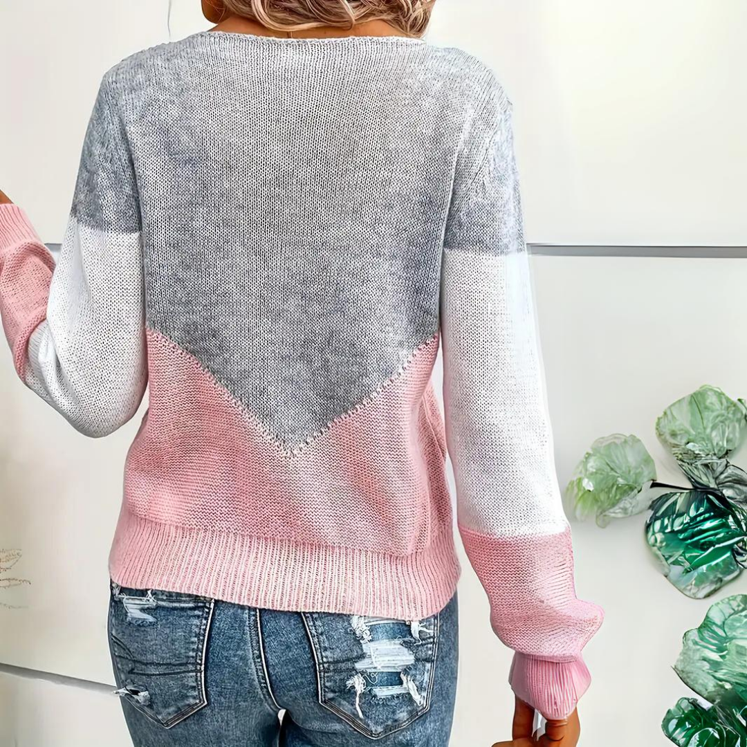 Lily | Stylish Pink Jumper