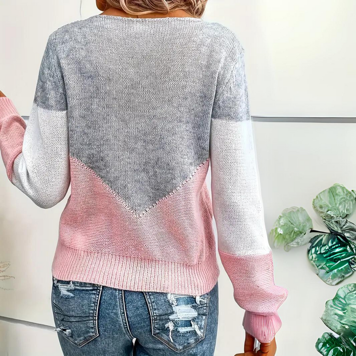 Lily | Stylish Pink Jumper