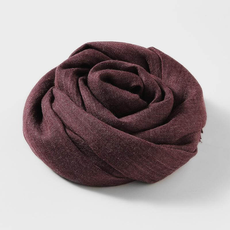 Soft Linen Texture Scarf