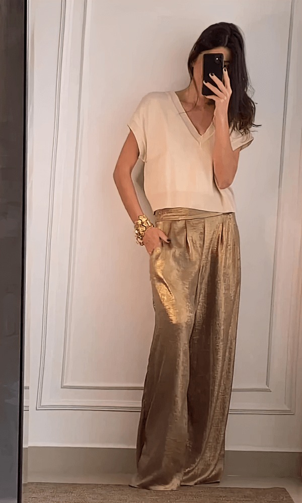 Maelin | Elegant Top and Pants Set