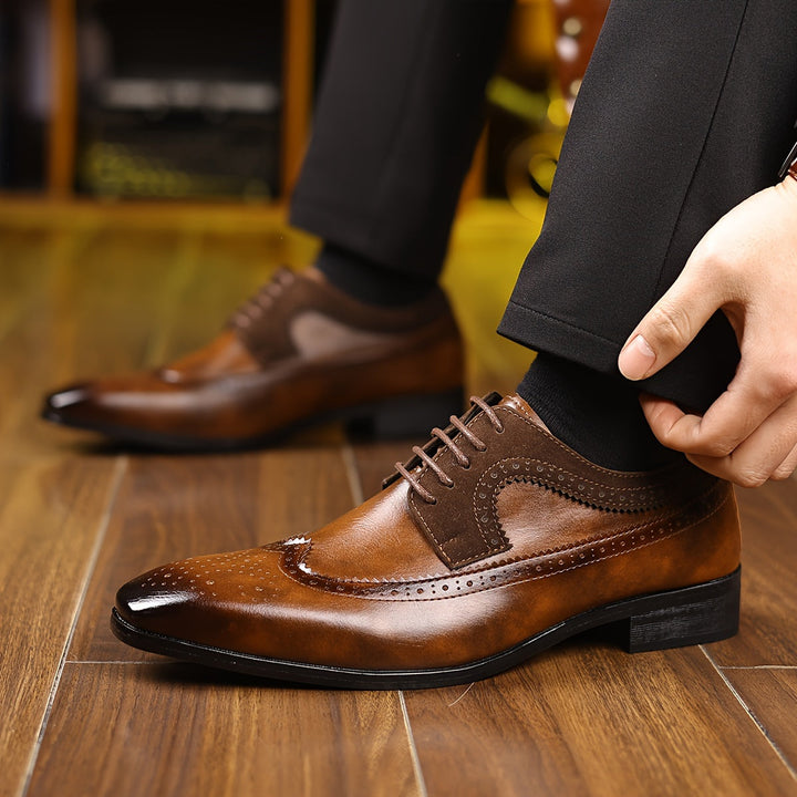 RAVELLO OXFORD BROGUE DRESS SHOES