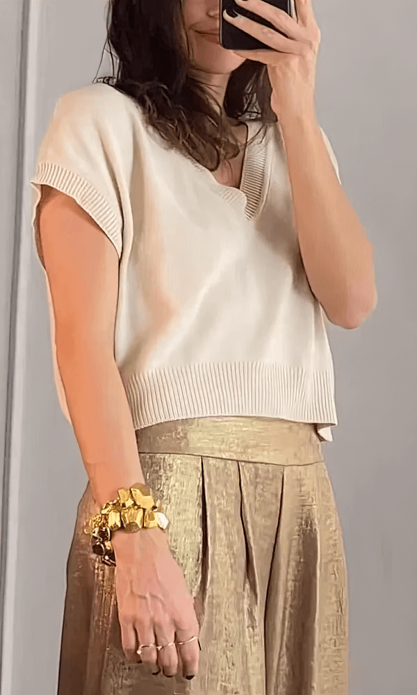 Maelin | Elegant Top and Pants Set