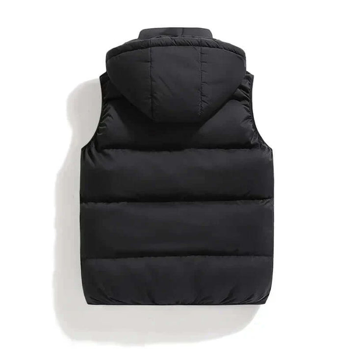 Haris - Waistcoat with detachable hood