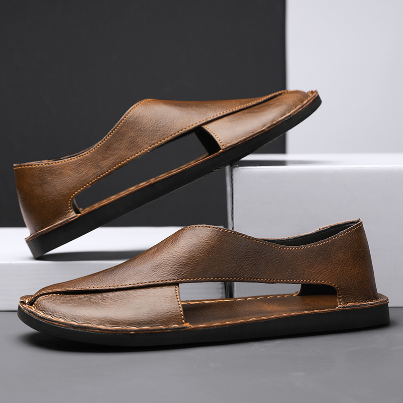 CASCADE LEATHER SANDALS