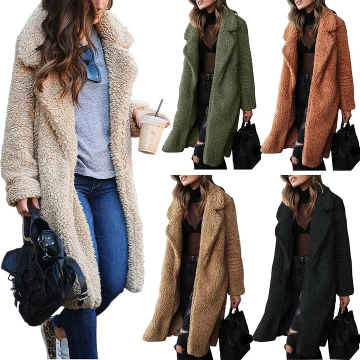 Long teddy coat - Stylish design for modern women