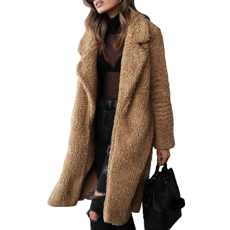 Long teddy coat - Stylish design for modern women