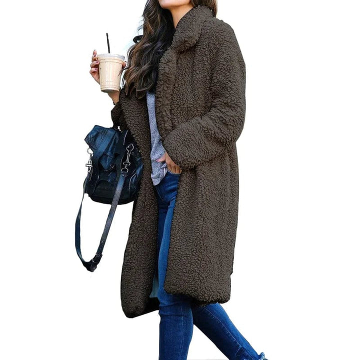 Long teddy coat - Stylish design for modern women