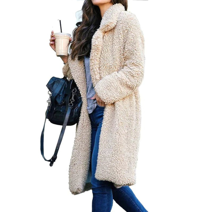 Long teddy coat - Stylish design for modern women