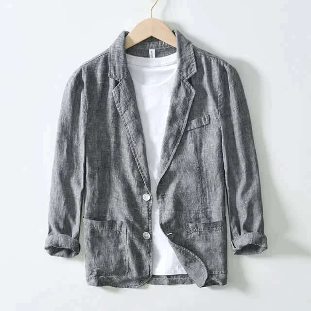 Harlow - Casual linen blazer