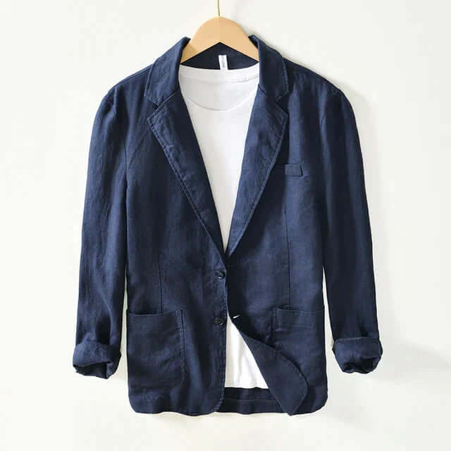 Harlow - Casual linen blazer