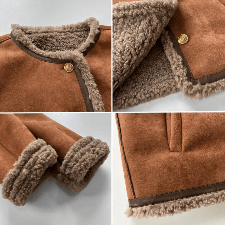 Lyuba™-Luxurious suede-like jacket