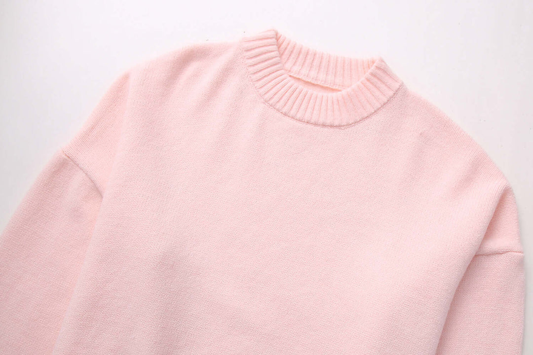 Round neck jumper