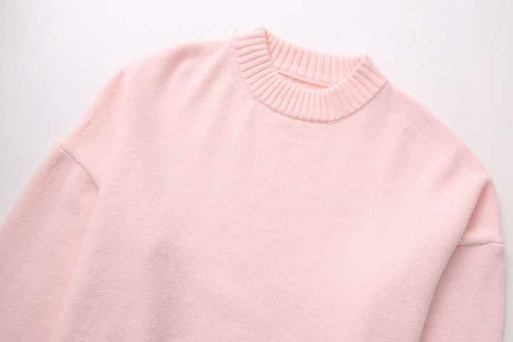 Round neck jumper