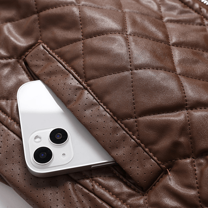 Reid - Leather jacket for men