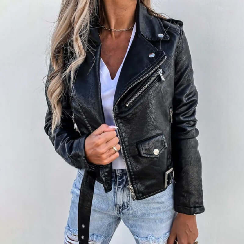 Vegan Leather Jacket