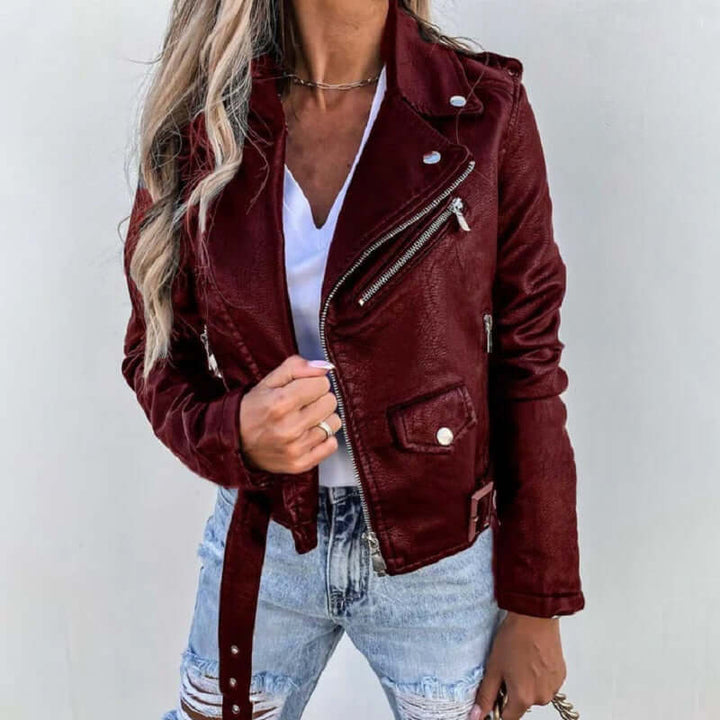 Vegan Leather Jacket