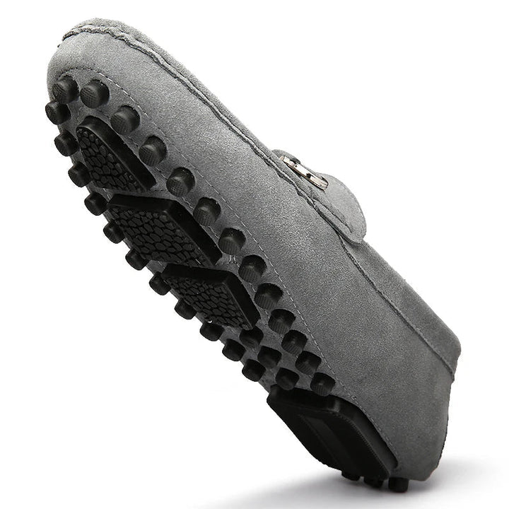 MONACO SUEDE LOAFERS