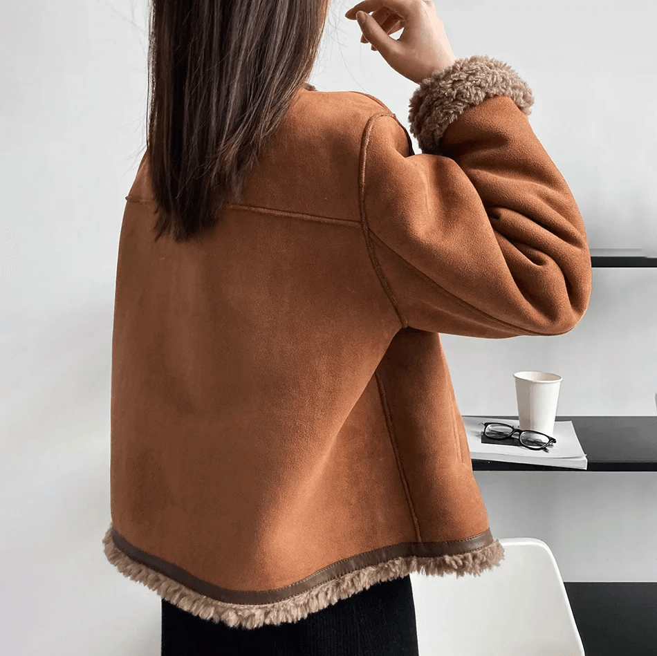 Lyuba™-Luxurious suede-like jacket