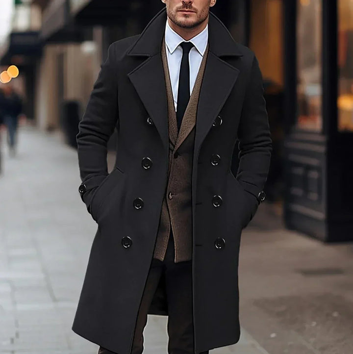 ARIES - Stylish Men's Trench Coat