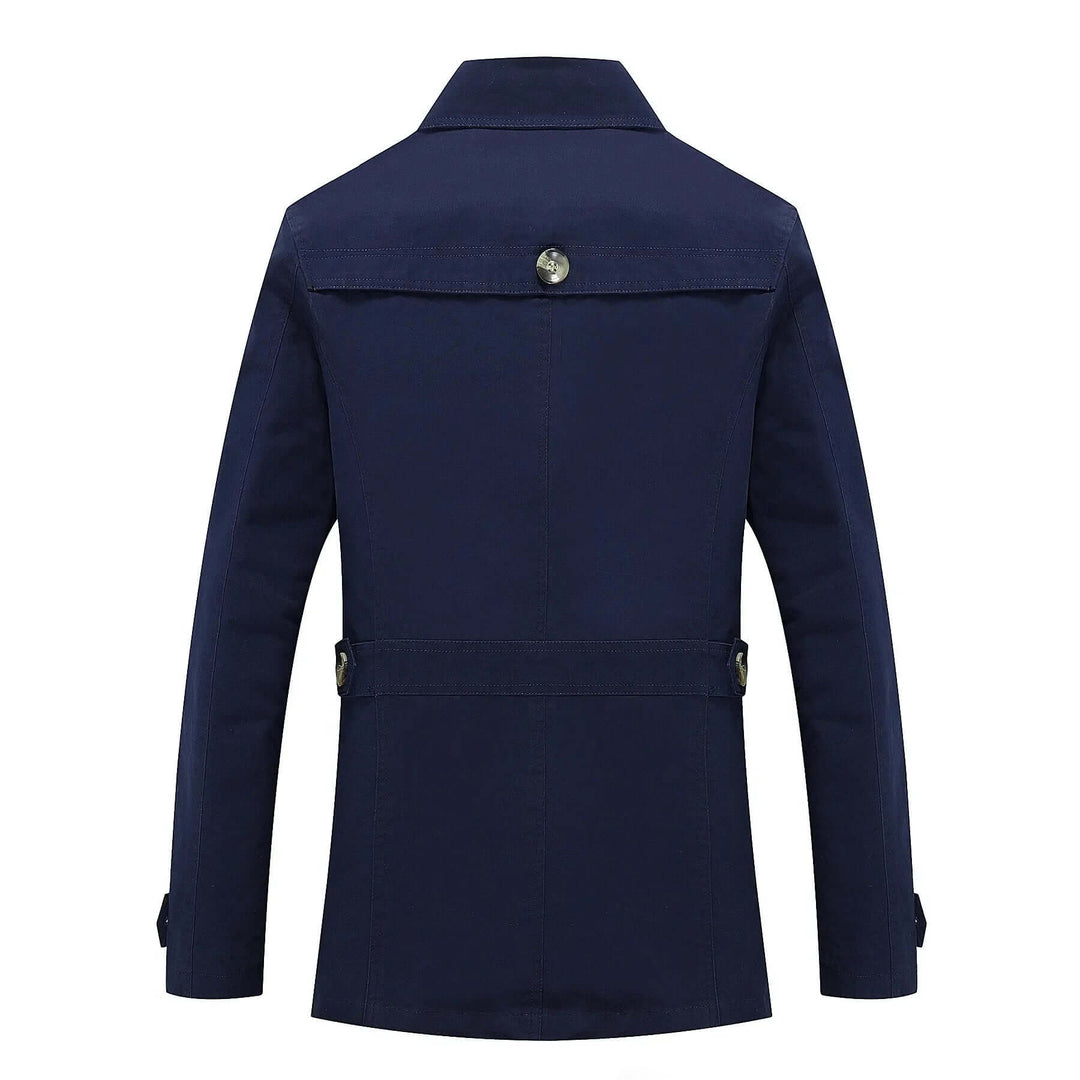 Men's fashionable long trench coat