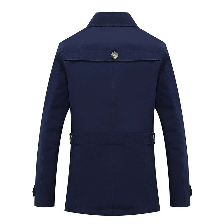 Men's fashionable long trench coat