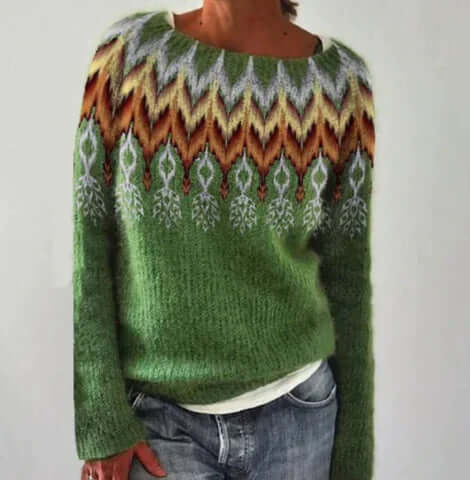 Warm, sustainable jumper