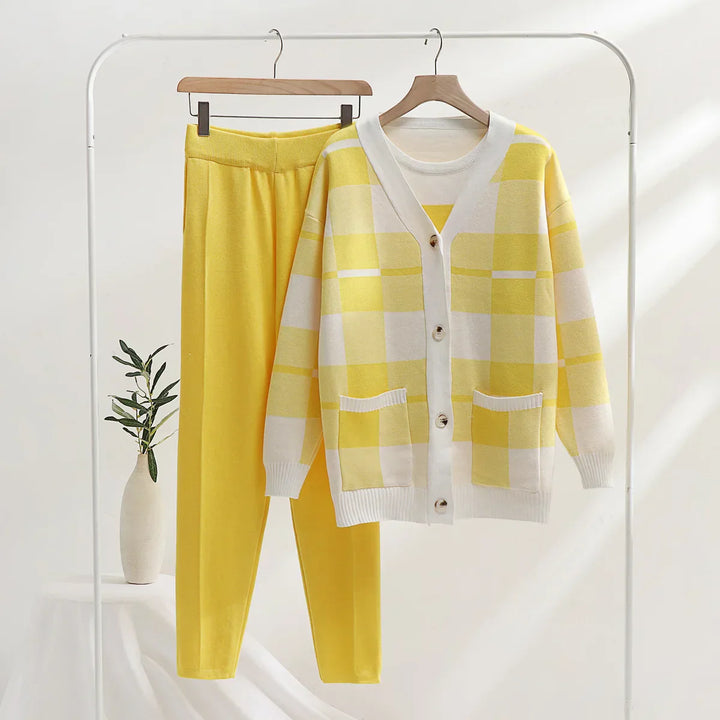 SUNDAY SOFT-KNIT 3-PIECE SET