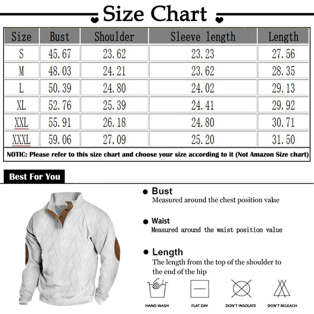 Bluma - Casual retro cashmere-like shirt for men