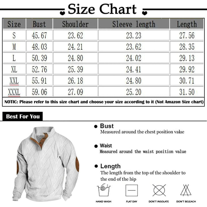 Bluma - Casual retro cashmere-like shirt for men