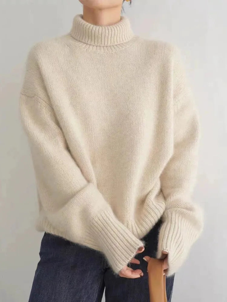 Cashmere Ladies' Turtleneck - Elise