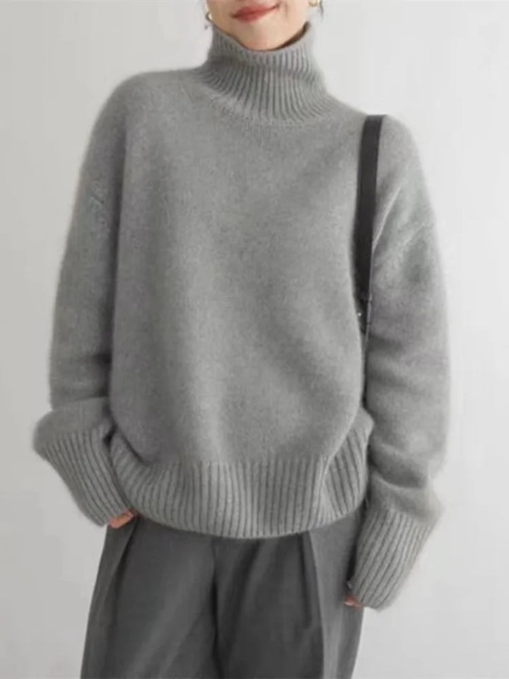 Cashmere Ladies' Turtleneck - Elise