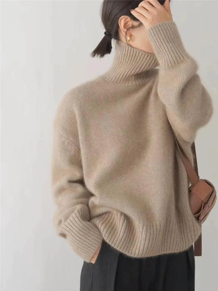 Cashmere Ladies' Turtleneck - Elise