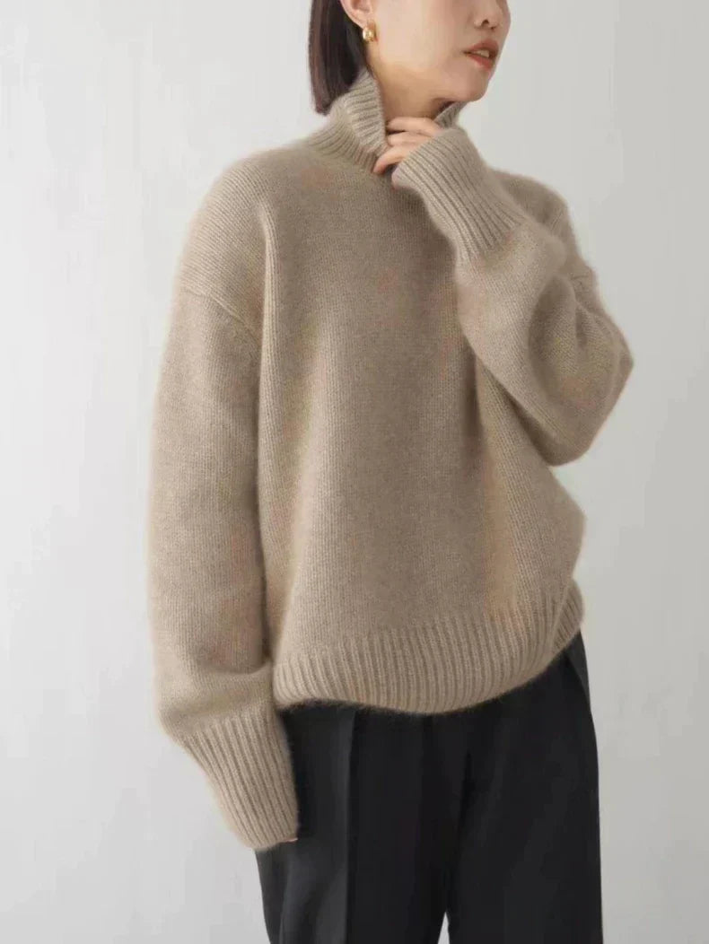 Cashmere Ladies' Turtleneck - Elise