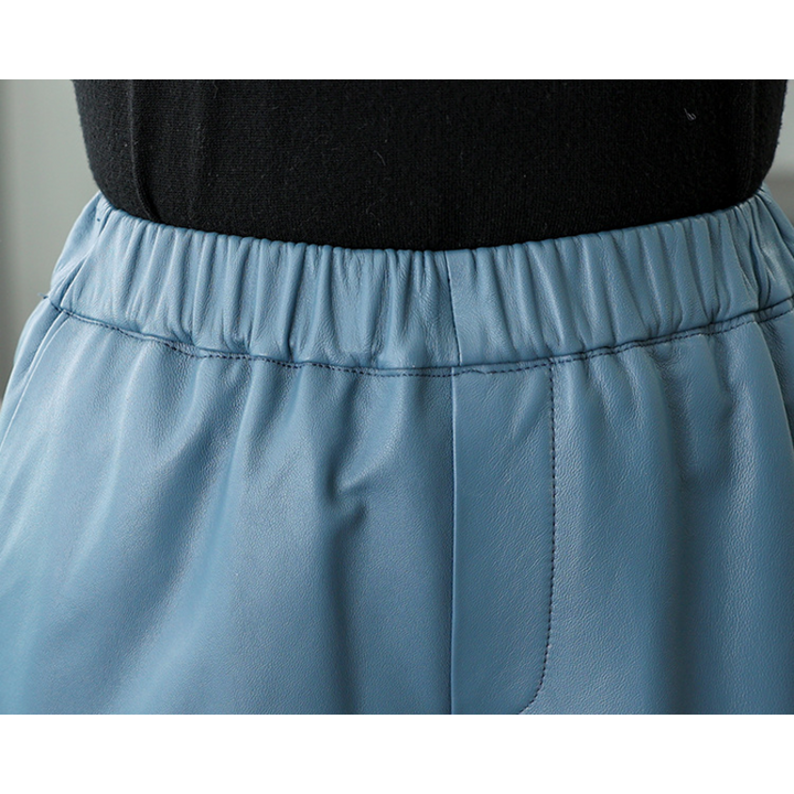 NERISSE LEATHER TROUSERS