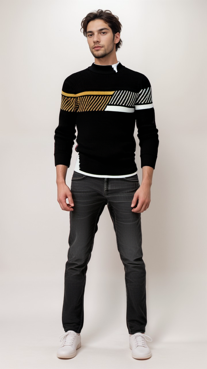 JAMESON - Modern Knitted Sweater
